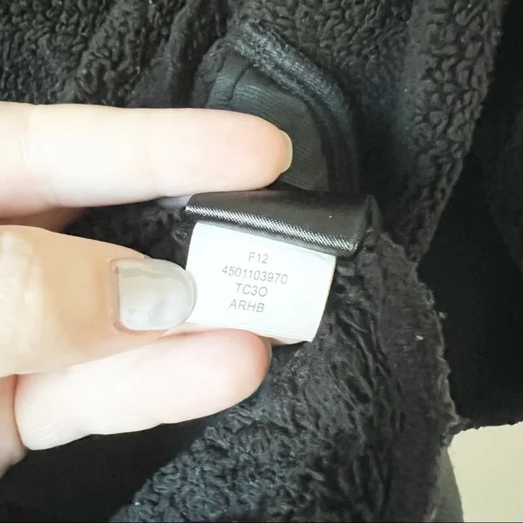 The North Face Oso Hooded Silken Fleece Full Zip Jacket Black S - Picture 11 of 16